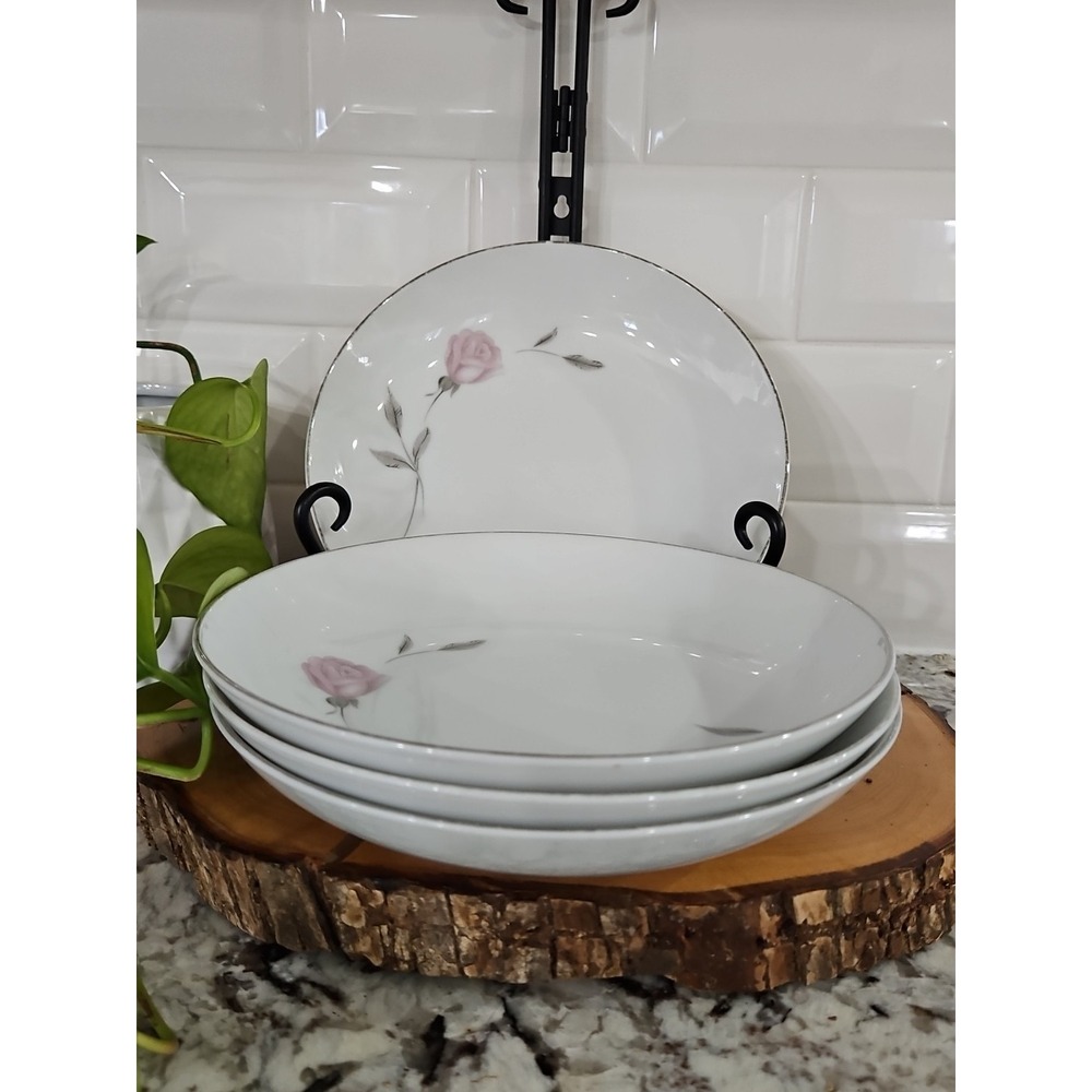Mikasa Primrose Salad bowl 9"" SET Of‎ 4!!!  Made In Japan # 8194